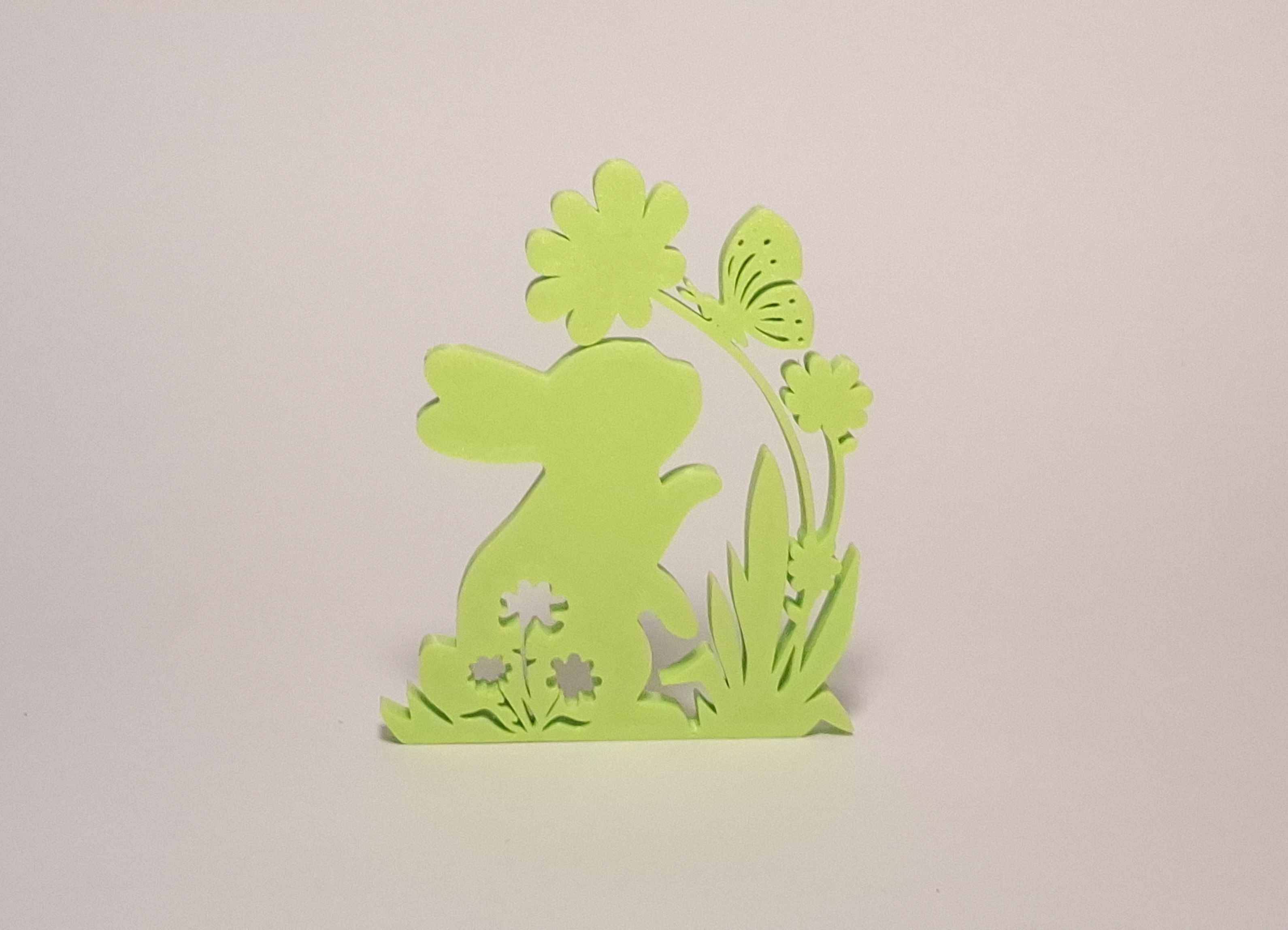 <Hase mit Blumer Aufsteller>